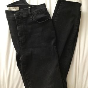 Pacsun ripped black jeans